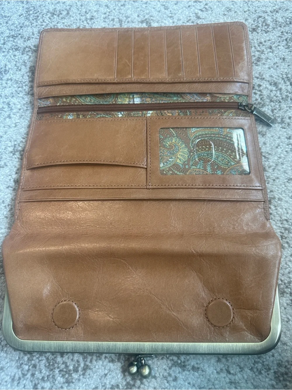 HOBO RACHEL CONTINENTAL WALLET | WHISKEY